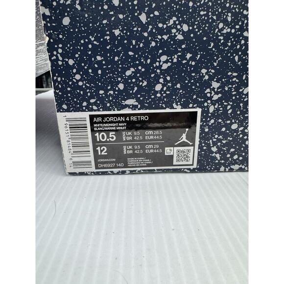Size 10.5 - Air Jordan 4 Retro Midnight Navy DH6927-140 main image 7